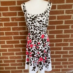 Nine West Dress - Black, White, and Pink
